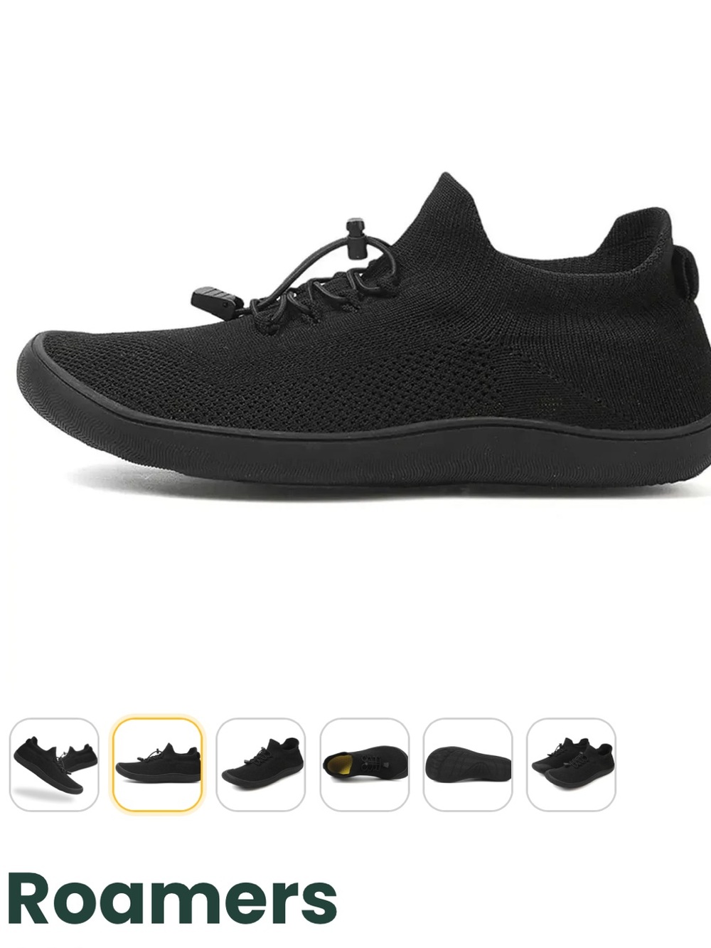 Size 38 Black Roamers - Bearefoot - Picture 2 of 6